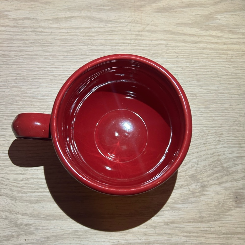 Classic Red Ceramic Mug